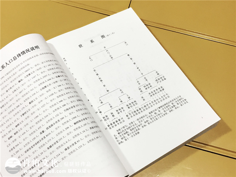 王氏家譜設(shè)計(jì)-族譜排版裝訂制作