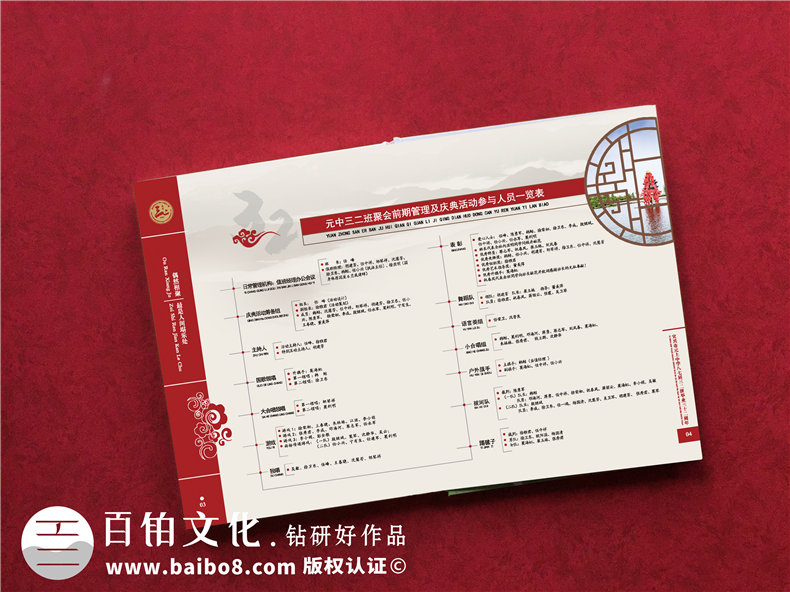 如何制作一本同學錄-畢業(yè)三十周年同學聚會紀念冊包含什么內(nèi)容