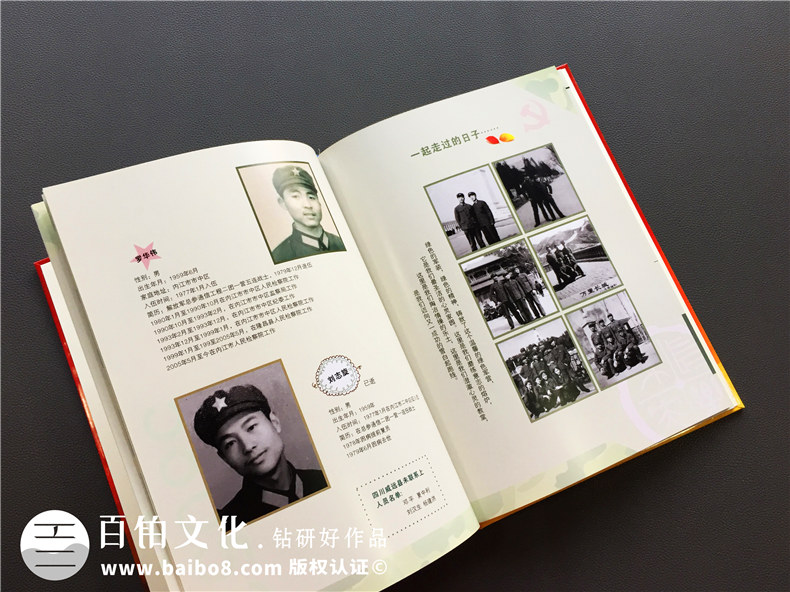 40周年戰(zhàn)友聚會紀念冊-成都退伍老兵紀念冊-戰(zhàn)友聯(lián)誼相冊