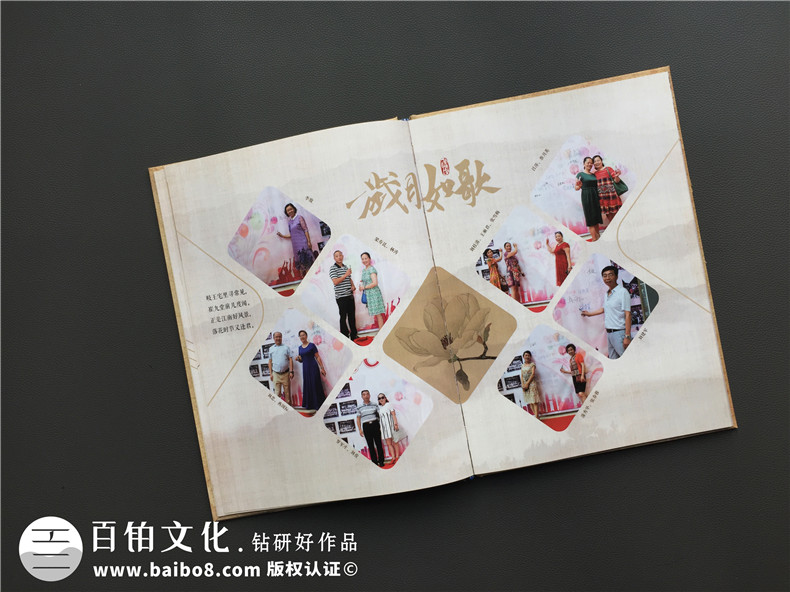 老同學(xué)再聚首情義 制作一本聚會紀(jì)念冊珍藏同學(xué)在一起的時光！