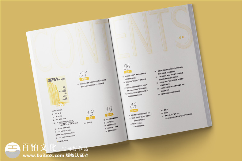 藥品生產(chǎn)企業(yè)內(nèi)部刊物怎么寫(xiě)-公司月刊排版模板