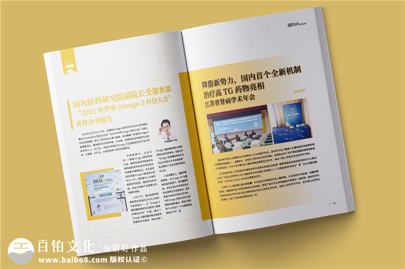 藥品生產(chǎn)企業(yè)內(nèi)部刊物怎么寫(xiě)-公司月刊排版模板