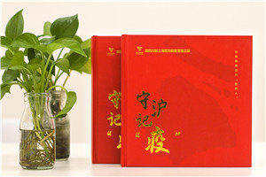 抗疫紀念畫冊設計-單位抗擊疫情志愿者事跡宣傳圖冊影集
