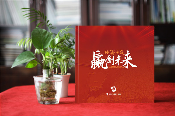 要素交易中心成立十周年紀(jì)念冊-機關(guān)單位發(fā)展回顧畫冊