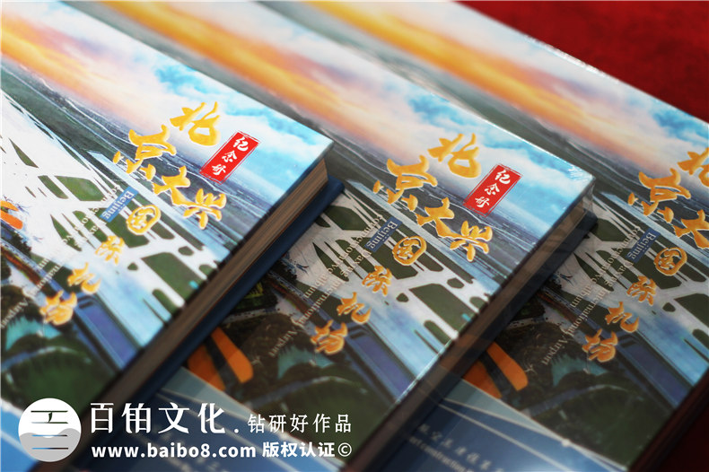 項目建設收官驗收回顧紀念相冊-項目竣工匯報畫冊