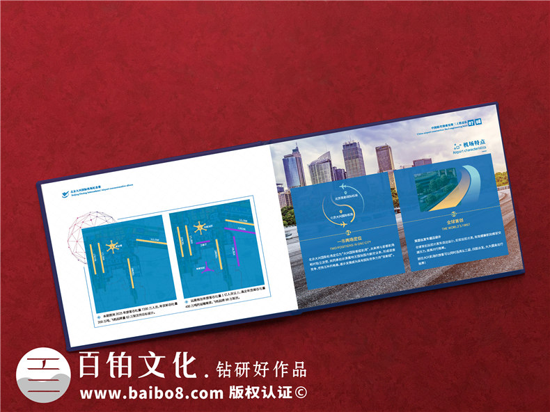 項目建設收官驗收回顧紀念相冊-項目竣工匯報畫冊