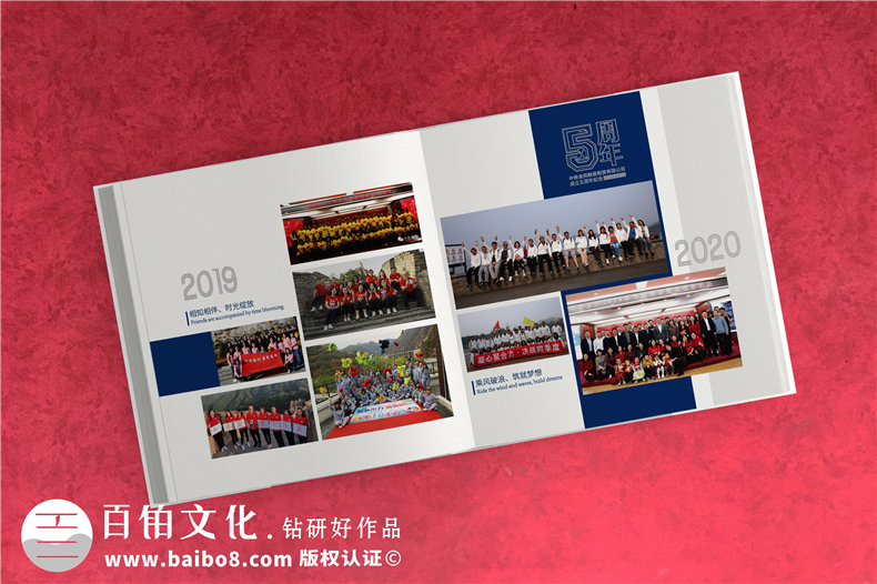 國企公司成立5周年做宣傳紀(jì)念畫冊-單位十周年相冊分為哪幾個(gè)篇章