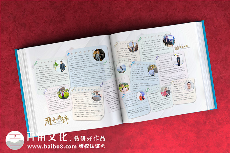 公司周年紀(jì)念畫冊排版-集團(tuán)成立十五周年圖畫冊設(shè)計(jì)