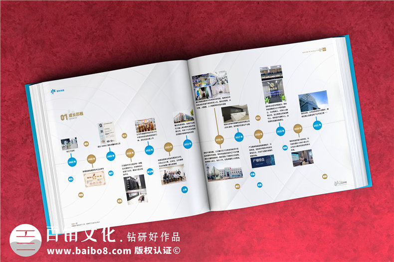 公司周年紀(jì)念畫冊排版-集團(tuán)成立十五周年圖畫冊設(shè)計(jì)