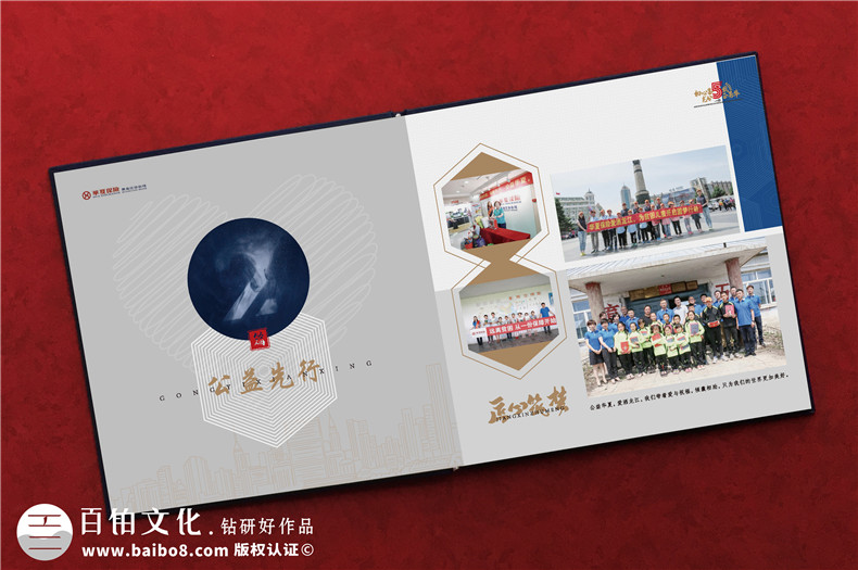 企業(yè)周年紀(jì)念冊內(nèi)容設(shè)計(jì)-慶祝集團(tuán)公司成立5/10/20周年畫冊文案