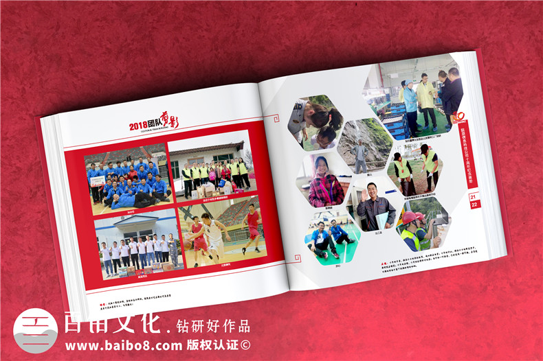 周年企業(yè)畫冊-十周年記錄畫冊送給員工團(tuán)隊(duì)