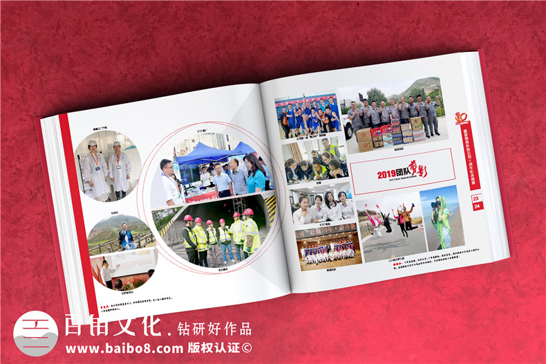 周年企業(yè)畫冊-十周年記錄畫冊送給員工團(tuán)隊(duì)