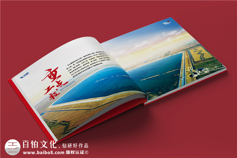 集團(tuán)三十周年紀(jì)念冊(cè)-水利電力工程公司30周年畫冊(cè)設(shè)計(jì)