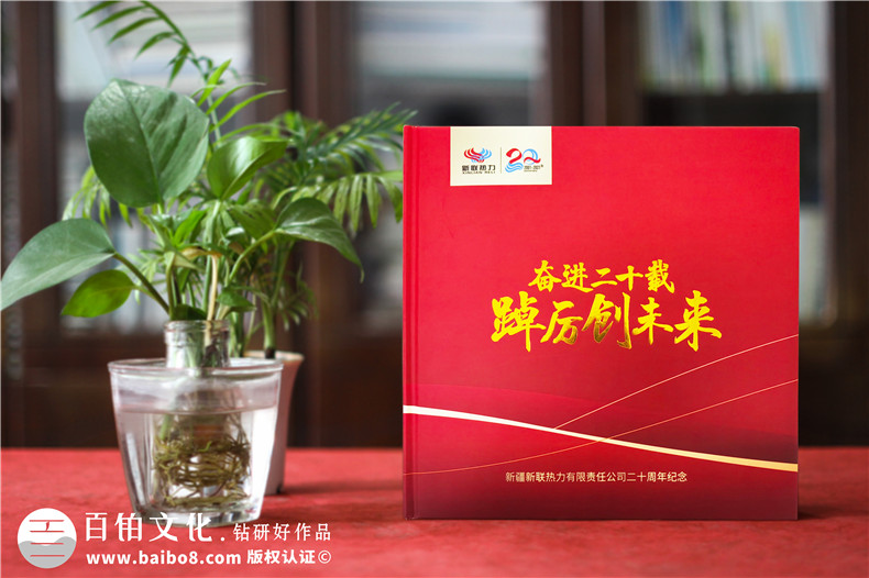 企業(yè)20年畫冊-公司廠慶回憶錄周年大事記書籍設計制作