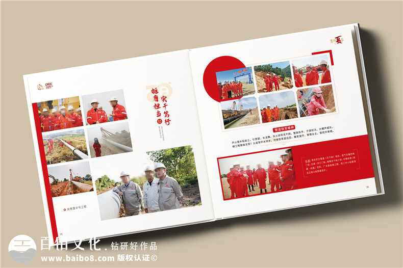 國企20周年宣傳畫冊(cè)-石油化工公司成立二十周年紀(jì)念冊(cè)