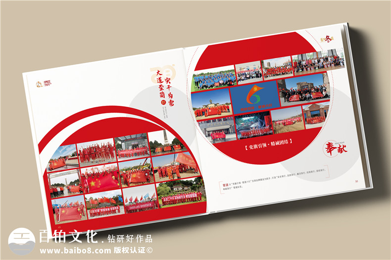 國企20周年宣傳畫冊(cè)-石油化工公司成立二十周年紀(jì)念冊(cè)