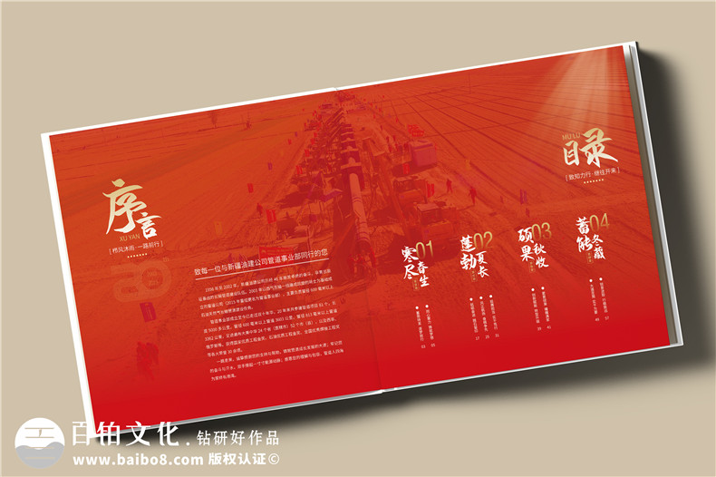 國企20周年宣傳畫冊(cè)-石油化工公司成立二十周年紀(jì)念冊(cè)