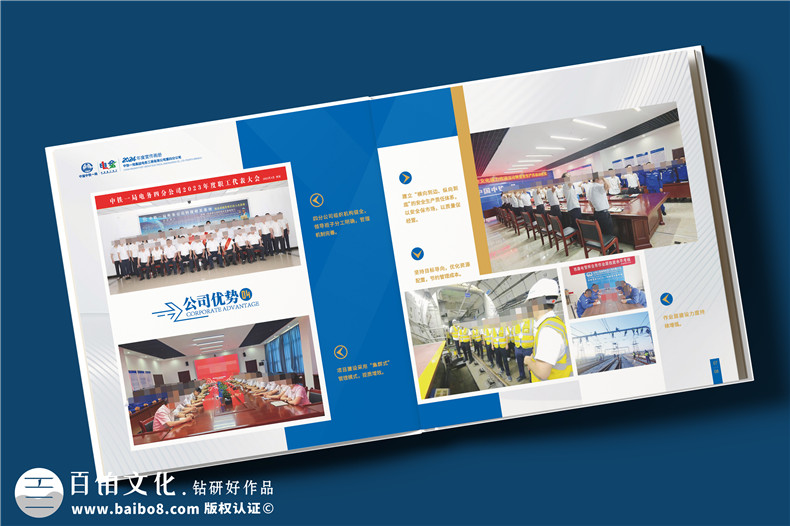 電力公司宣傳冊設(shè)計(jì)-央企年度總結(jié)畫冊定制