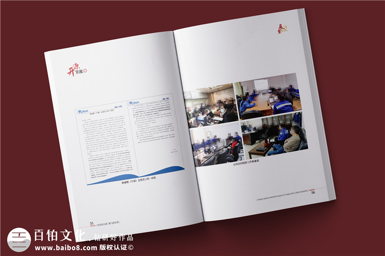 化工企業(yè)20周年紀(jì)念冊設(shè)計-公司整合發(fā)展大事記畫冊