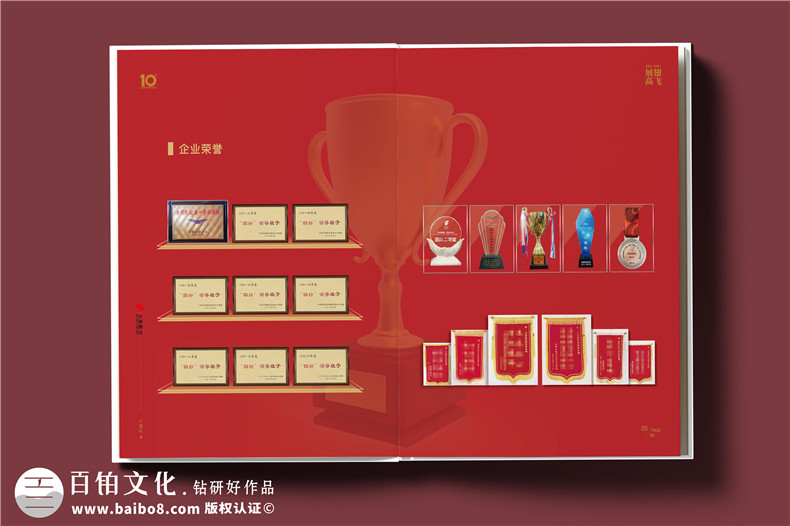 翱翔十載，云端逐夢(mèng)--航空公司10周年紀(jì)念冊(cè)?設(shè)計(jì)定制