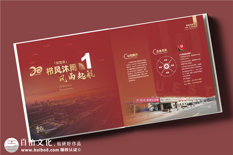 化工企業(yè)20周年紀(jì)念冊設(shè)計定制--鐫刻輝煌,展望未來?