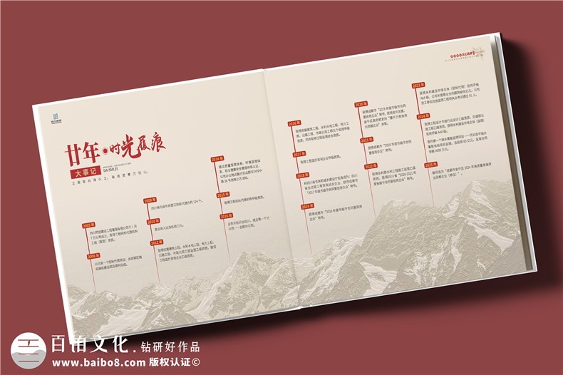 企業(yè)周年相冊設(shè)計-打造讓讀者情感流露的周年相冊