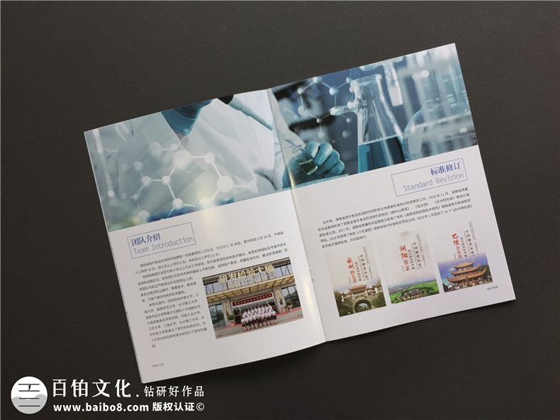【食品檢測公司宣傳冊設計】食品企業(yè)畫冊制作-長沙畫冊設計公司