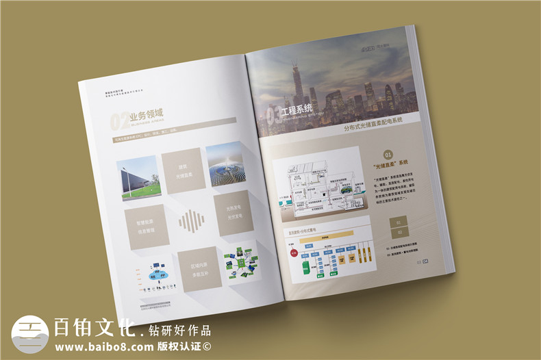 可再生能源智能化技術(shù)公司宣傳冊設(shè)計(jì)-零碳技術(shù)公司畫冊