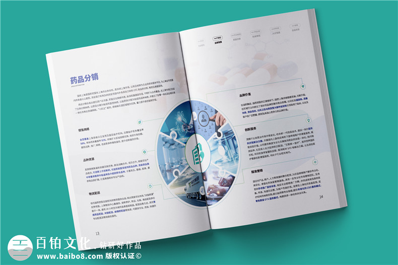 醫(yī)療器械銷售公司宣傳冊設(shè)計-藥品行業(yè)企業(yè)畫冊制作