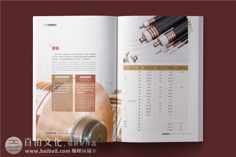 銅材產(chǎn)品宣傳冊設(shè)計(jì)-銅業(yè)公司畫冊簡介樣本定制