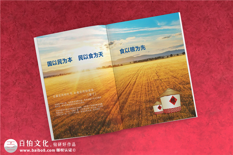 農(nóng)業(yè)科技公司宣傳畫冊設計-低溫生態(tài)儲糧高新技術企業(yè)樣本印刷制作
