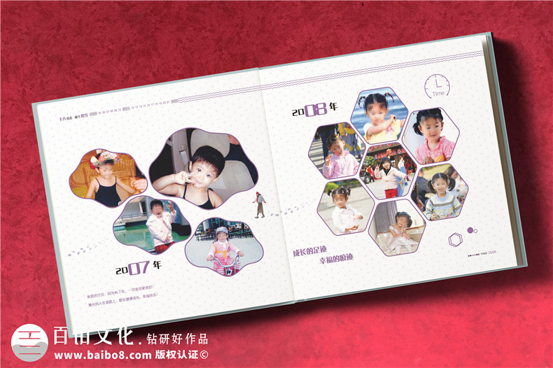 寶寶成長相冊-提交孩子的照片做成書簡單方便第2張-宣傳畫冊,紀念冊設計制作-價格費用,文案模板,印刷裝訂,尺寸大小